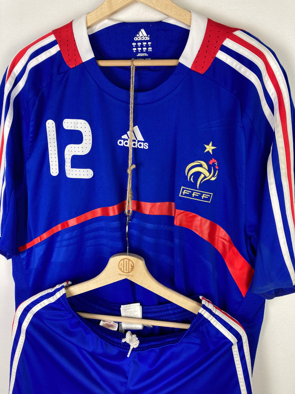 
                  
                    Original France Home Jersey & Short 2007-2008 #12 of Thierry Henry - XL
                  
                