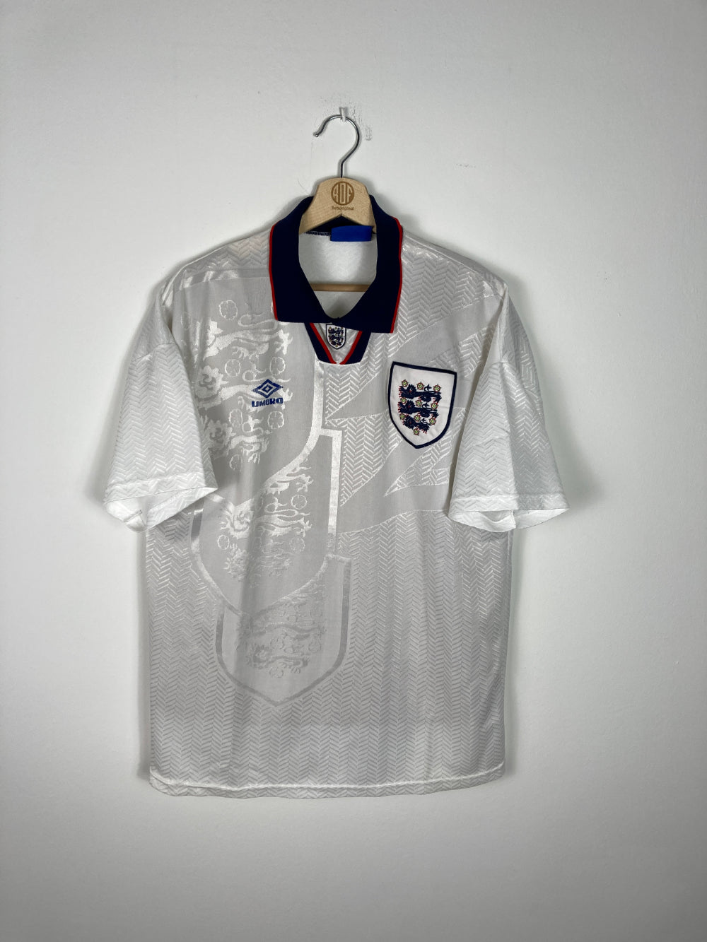 Original England Home Jersey 1993-1995 - XL