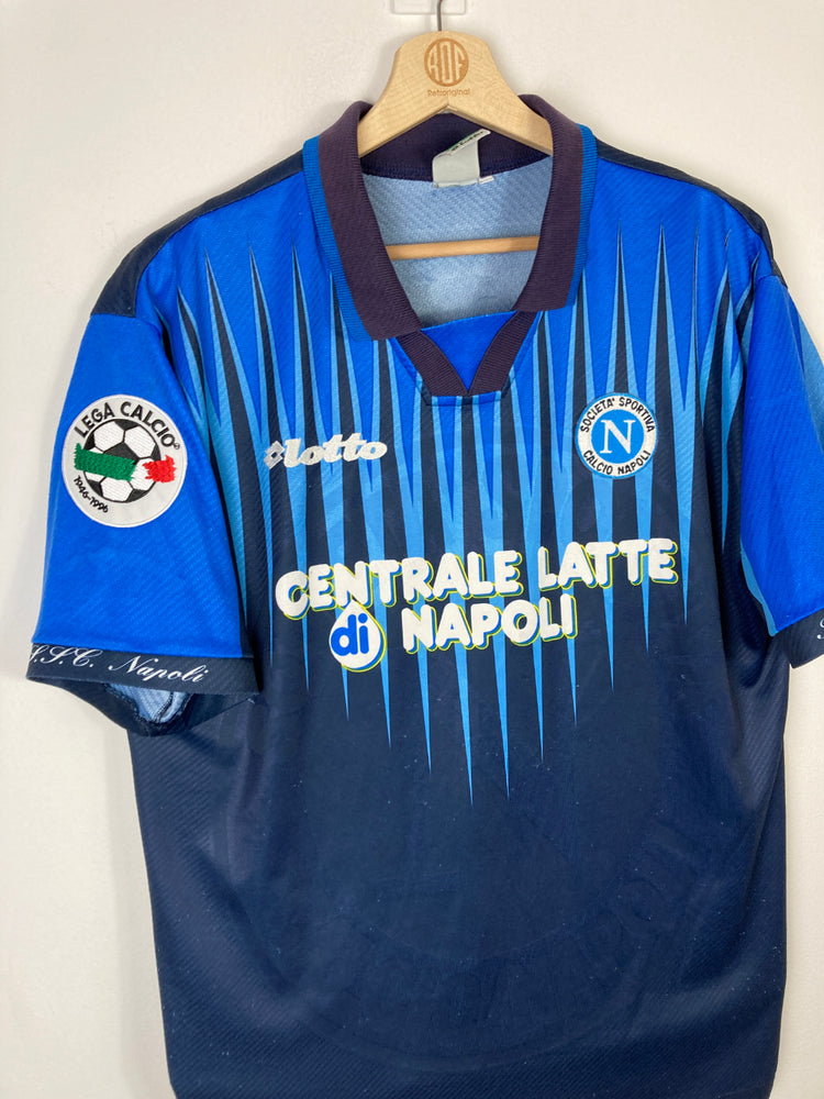 
                  
                    Original Napoli SSC Third Jersey 1996-1997 #10 Beto - L
                  
                