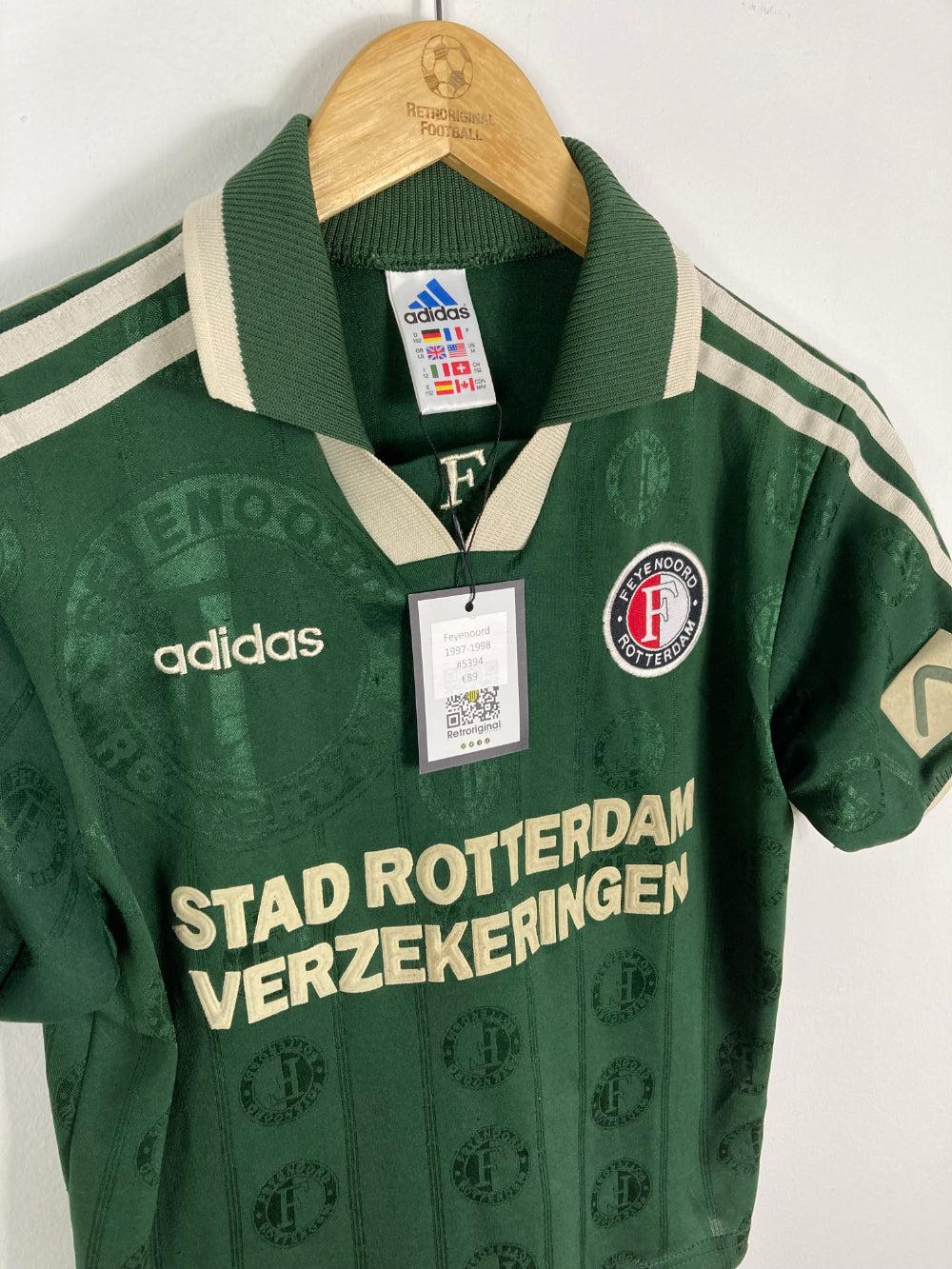 
                  
                    Original Feyenoord Away Jersey 1997-1998 - Kids 152
                  
                