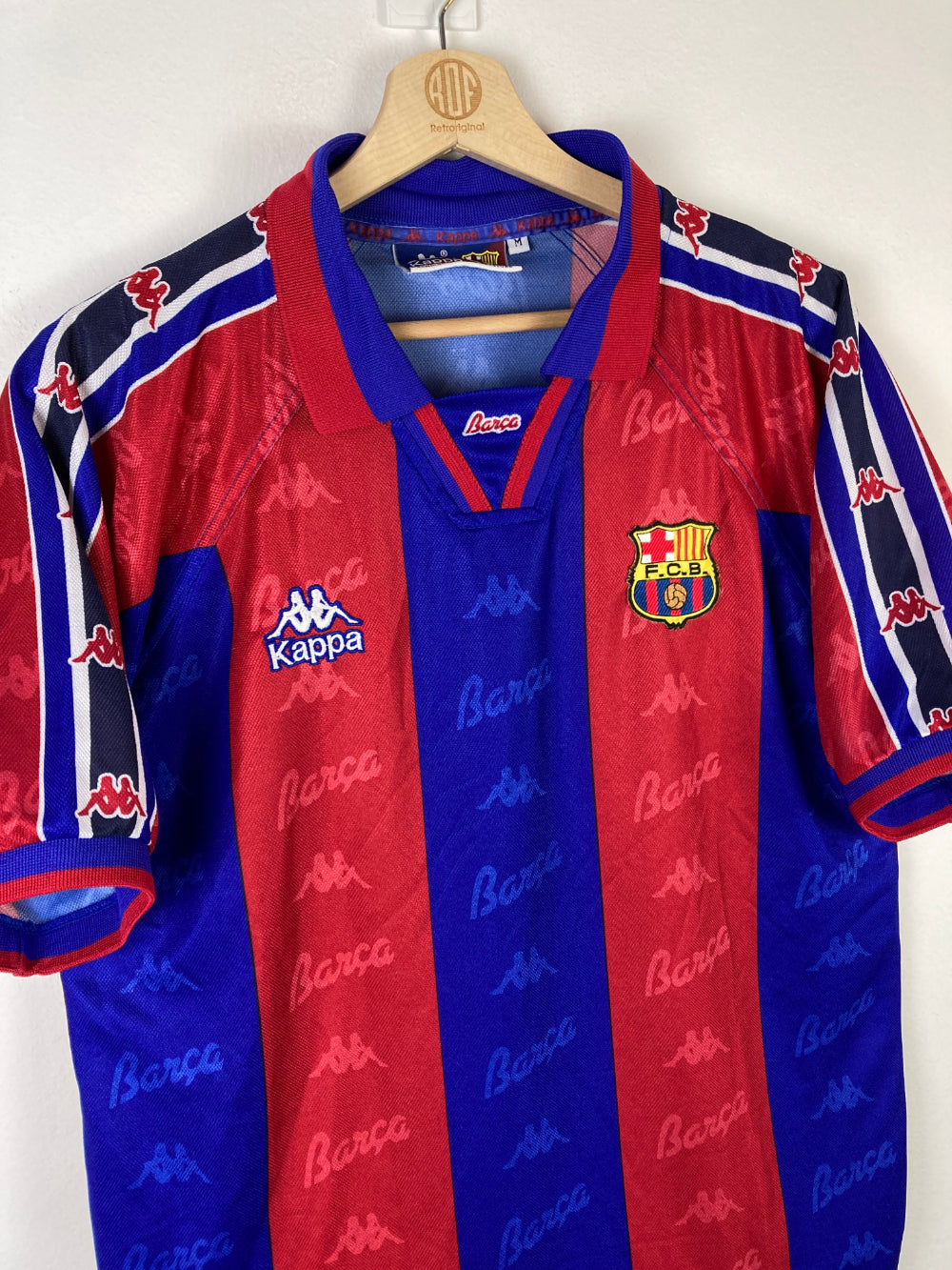 
                  
                    Original FC Barcelona *Matchworn* Home Jersey 1995-1997 #3 - M
                  
                