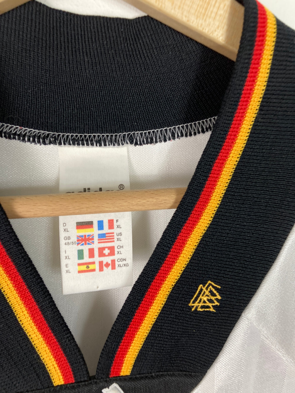 
                  
                    Original Germany Home Jersey 1992-1994 - XL
                  
                