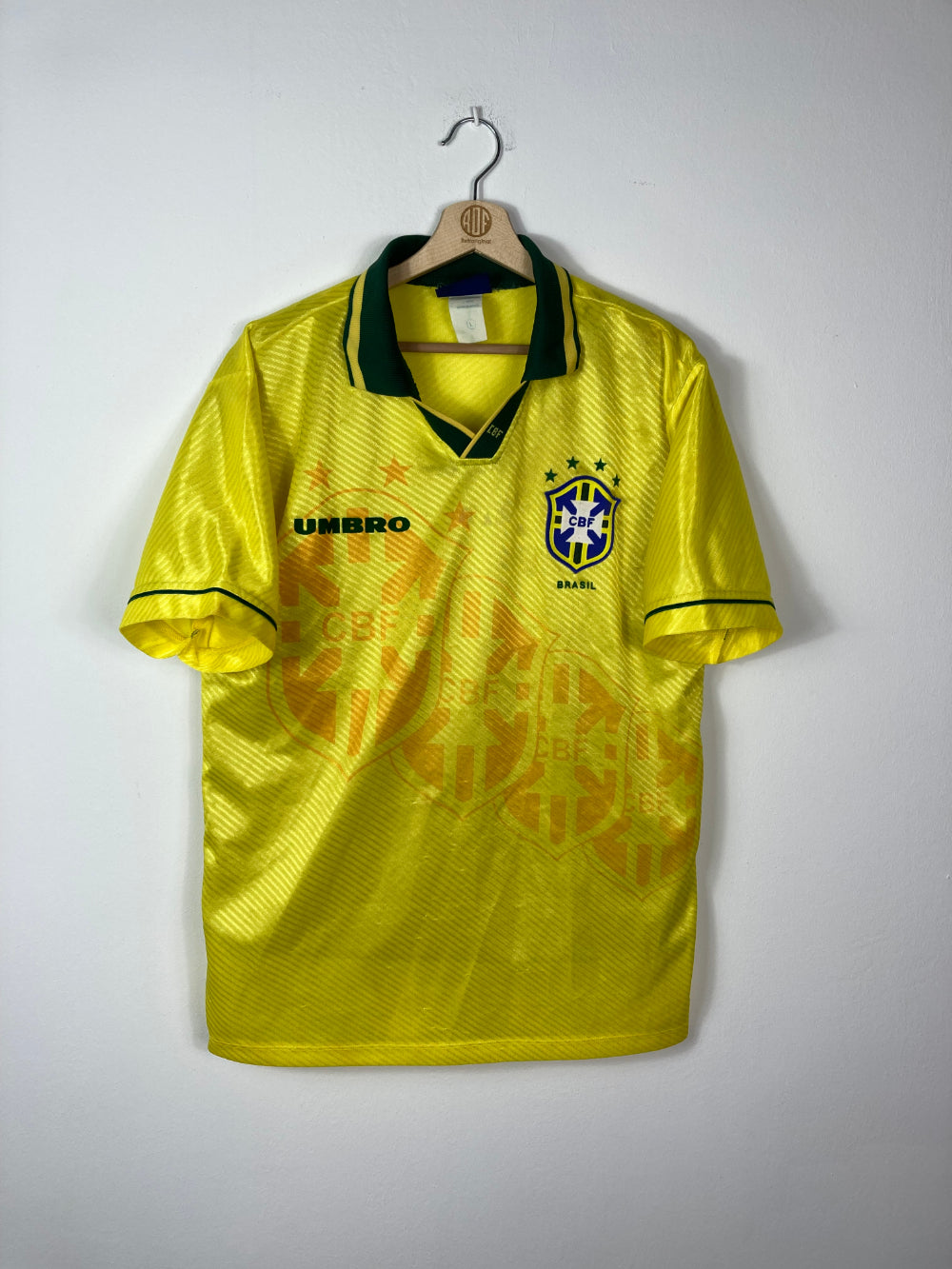 Original Brazil Home Jersey 1994-1995 - L