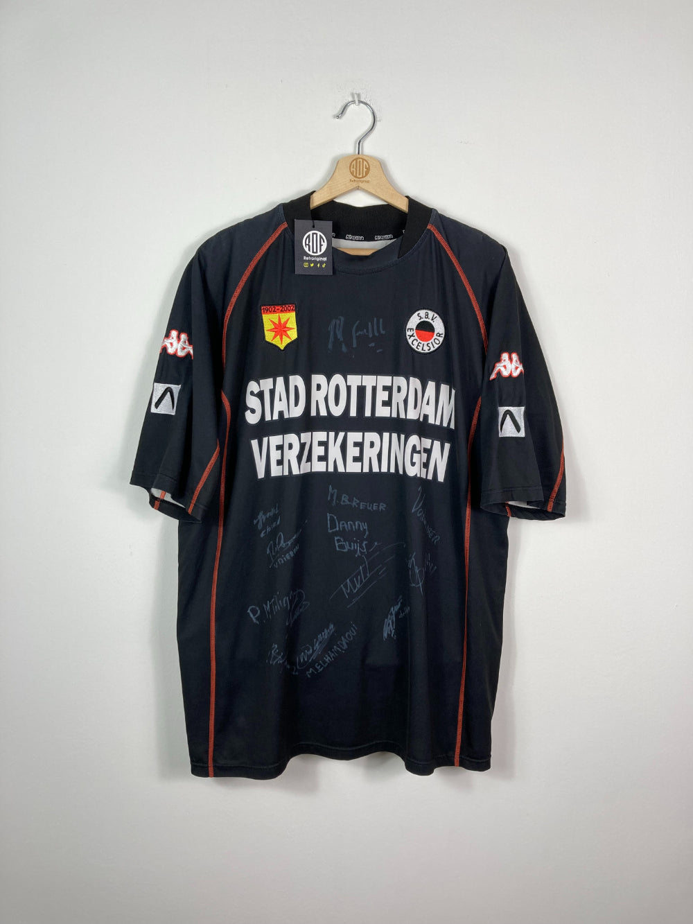 Original Excelsior SBV *Matchworn * Home Jersey 2002-2003 #14 El Hamdaoui - XL