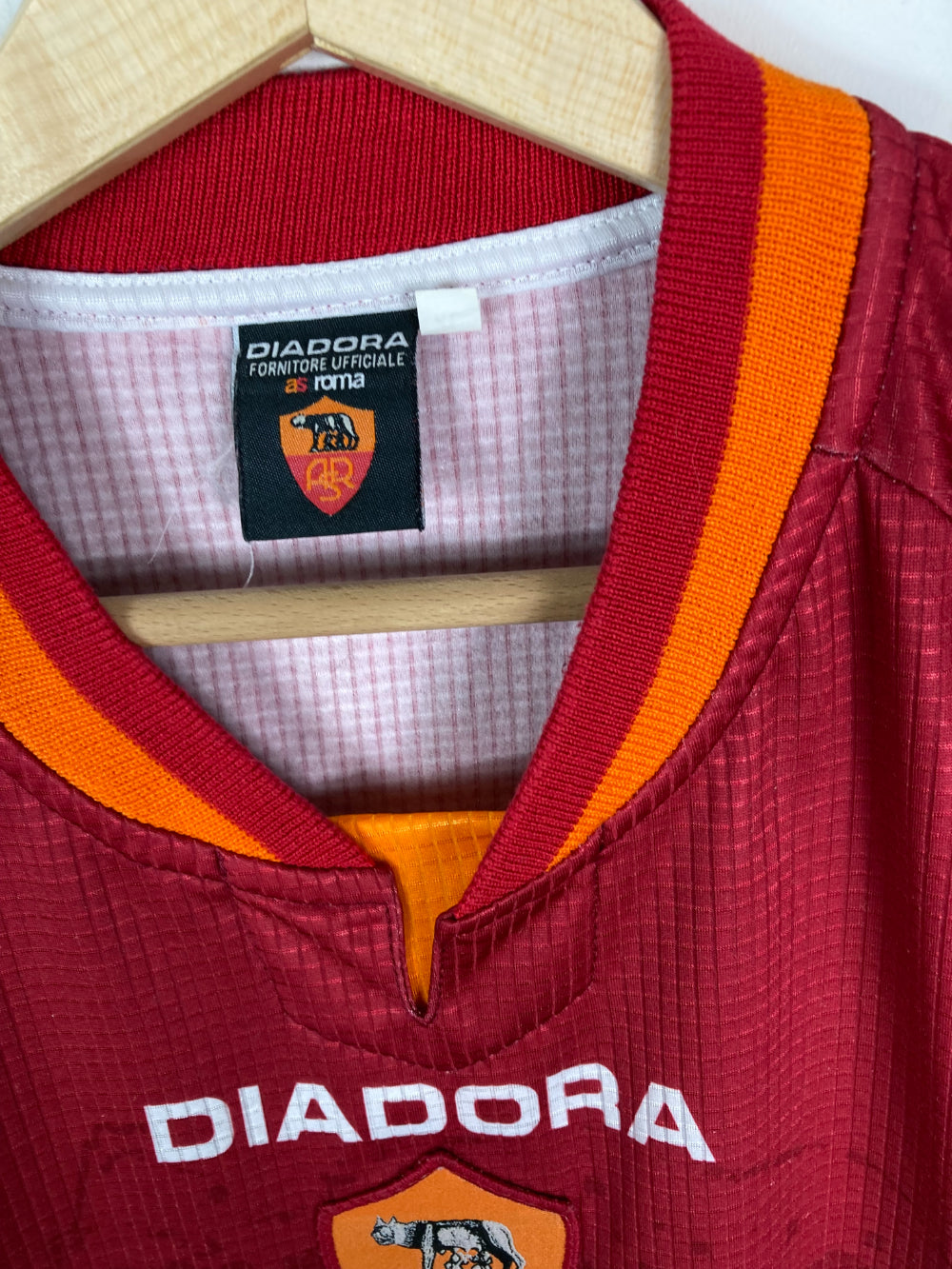 
                  
                    Original AS Roma *Matchworn* Home Jersey 1997-1998 #16 Pivoto - XL
                  
                