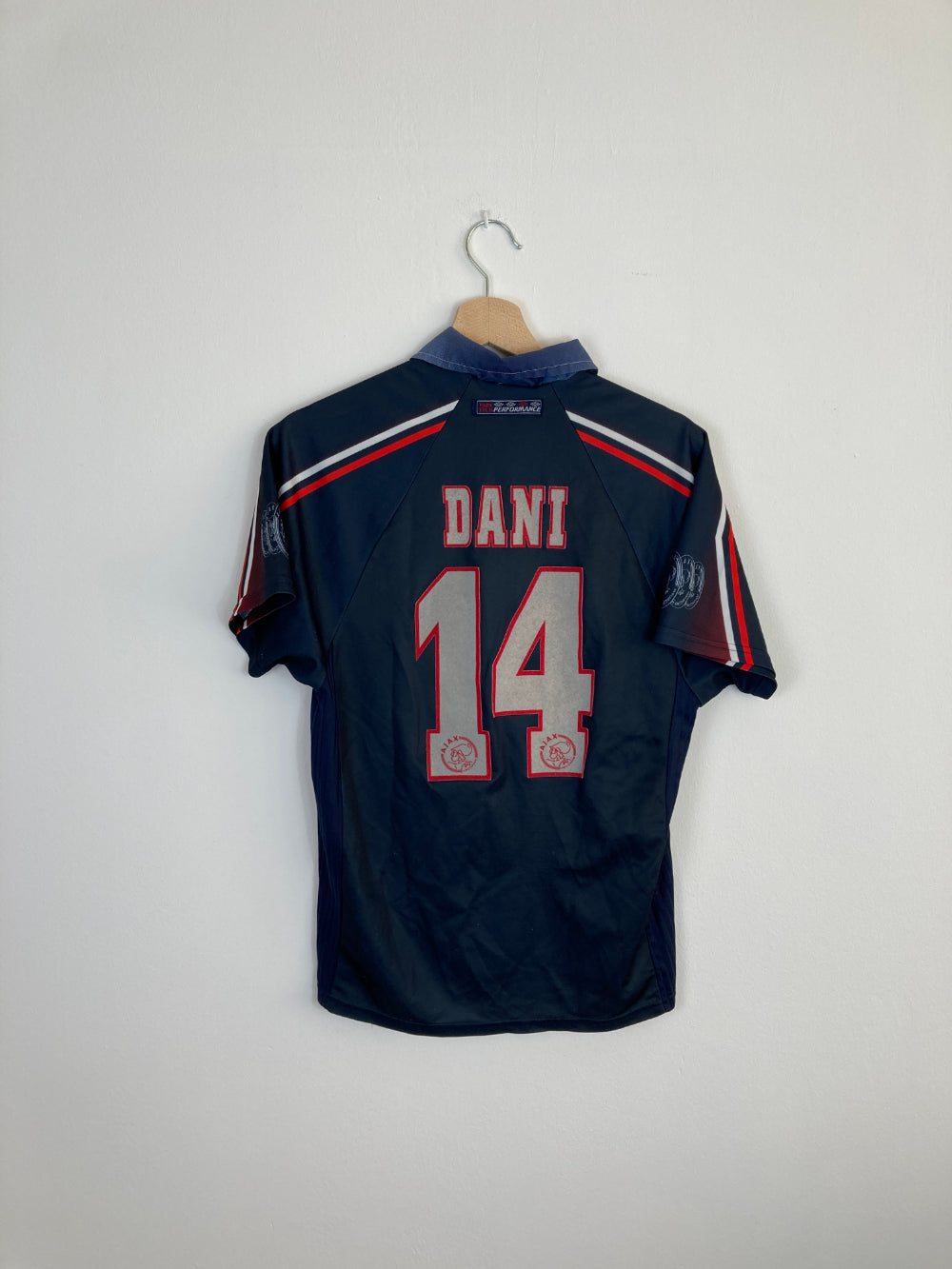 Original Ajax AFC Away Jersey 1997-1998 #14 Dani - S