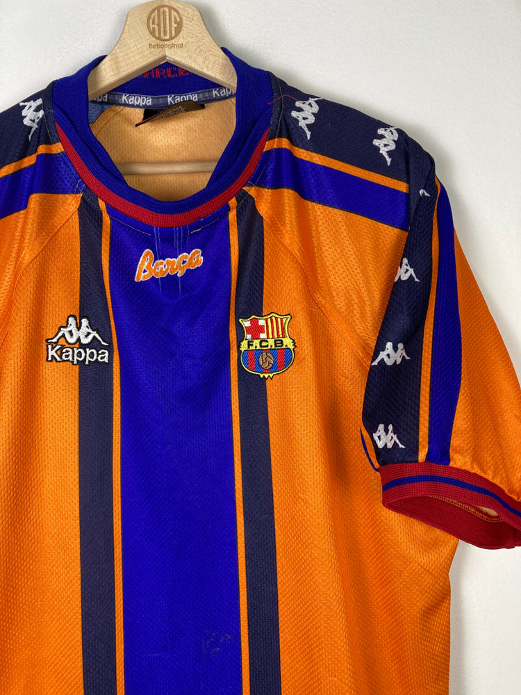 
                  
                    Original FC Barcelona Away Jersey 1997-1998 - XL
                  
                