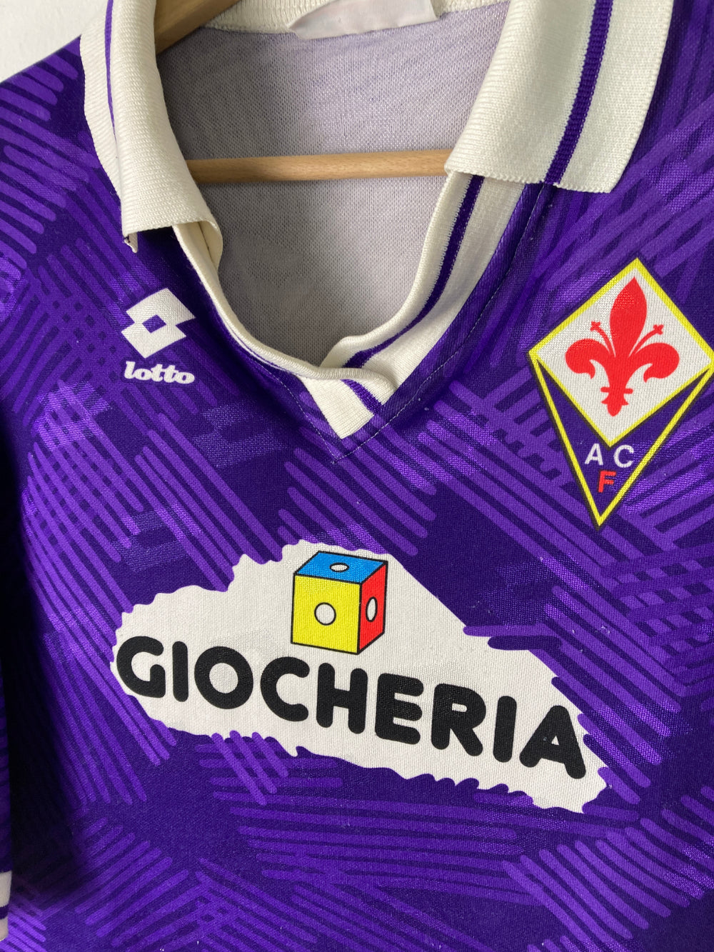 
                  
                    Original Fiorentina ACF *Match-issue* Home Jersey 1991-1992 #6 - XL
                  
                