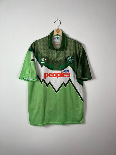 Original Celtic FC Away Jersey 1991-1992 XL – RetrOriginalFootball