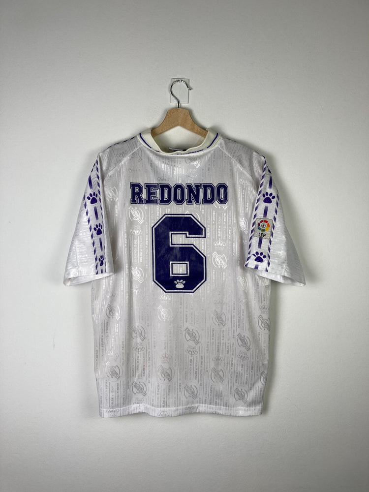 
                  
                    Original Real Madrid *Player-Issue* Home Jersey 1996-1997 #6 of Redondo - M
                  
                
