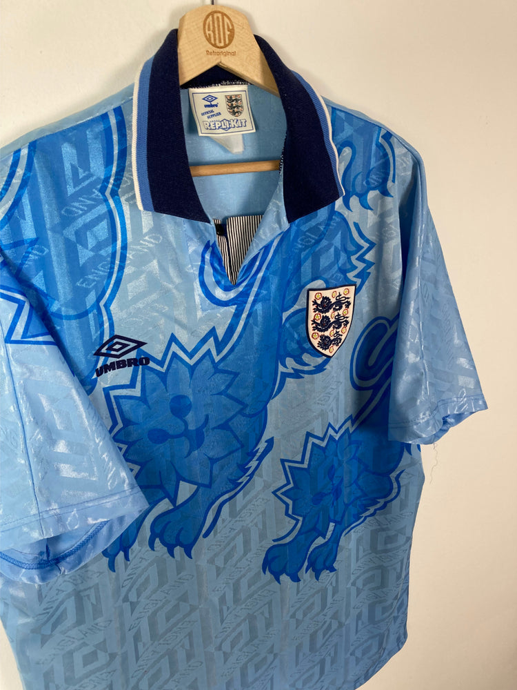 
                  
                    Original England Third Jersey 1992-1993 - XL
                  
                