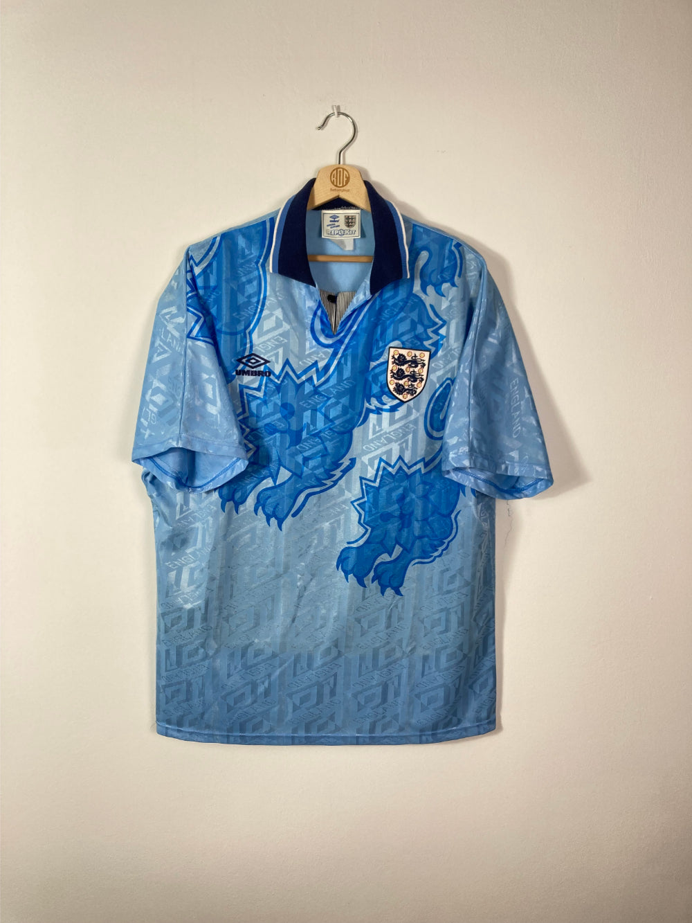 Original England Third Jersey 1992-1993 - XL