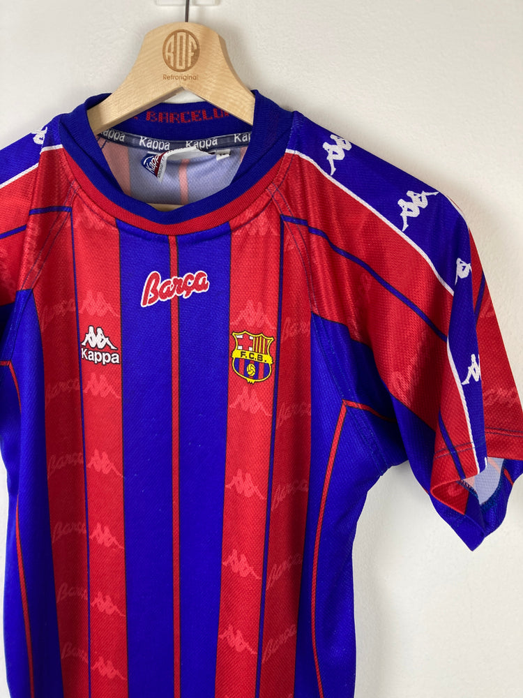 
                  
                    Original FC Barcelona Home Jersey 1997-1998 - XS
                  
                