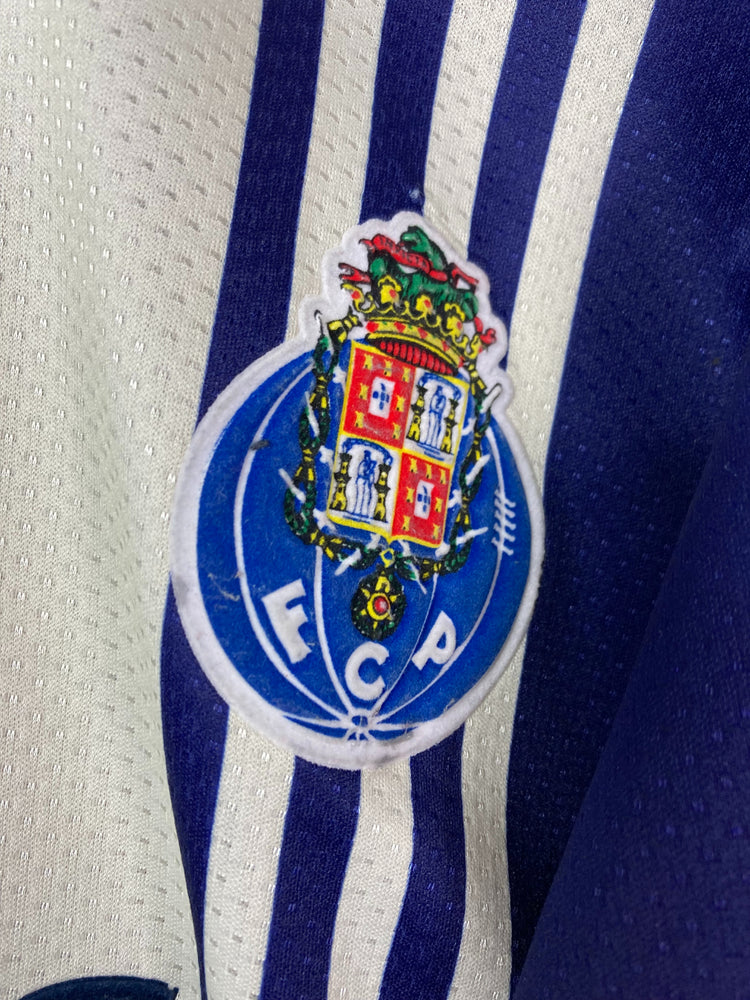 
                  
                    Original FC Porto *Player-issue* Away Jersey 1996-1997 #5 Fernando Mendes - XL
                  
                