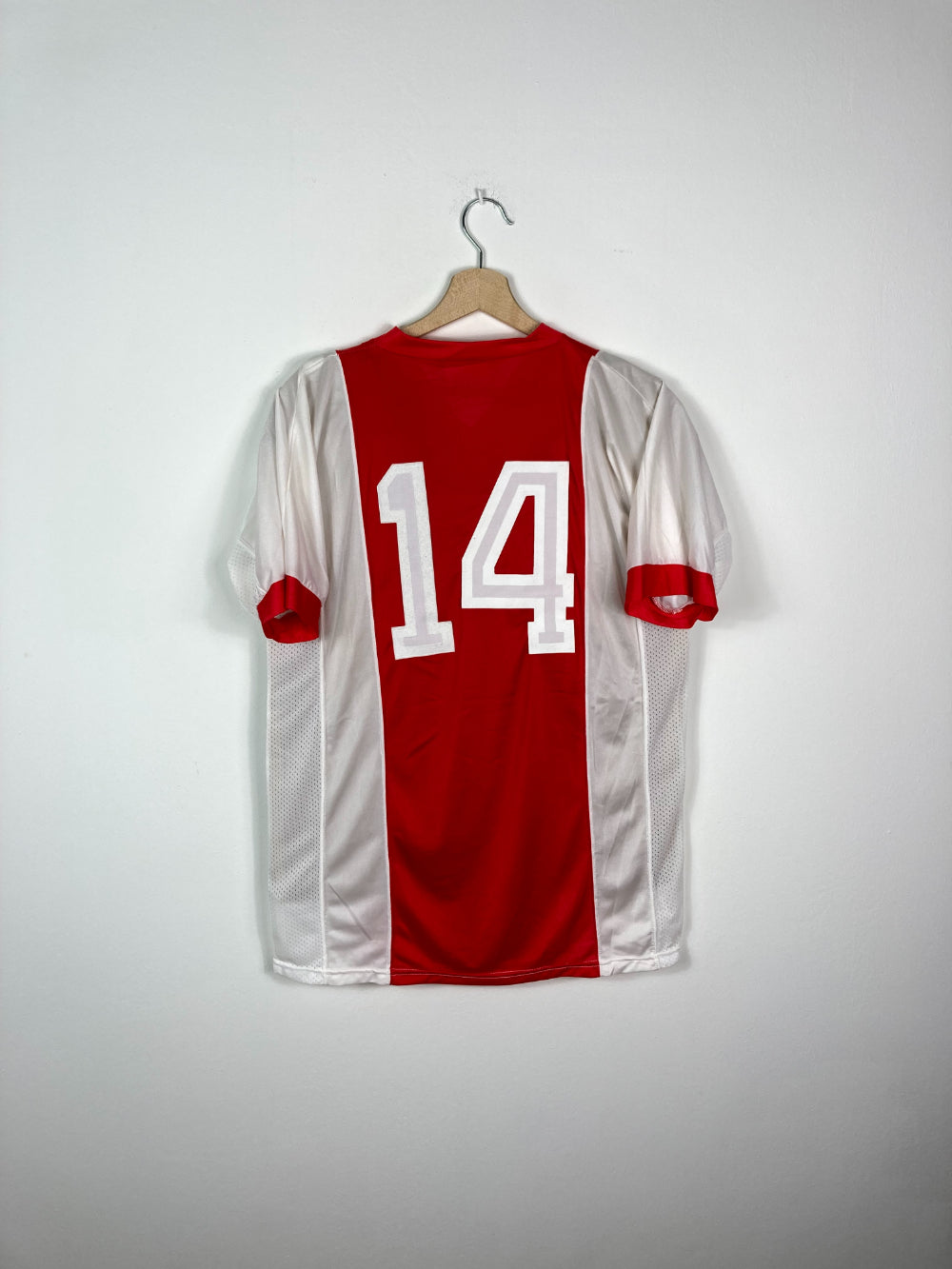 Original Ajax AFC *Player-issue* Home Jersey 1986-1987 #14 Bosman - L