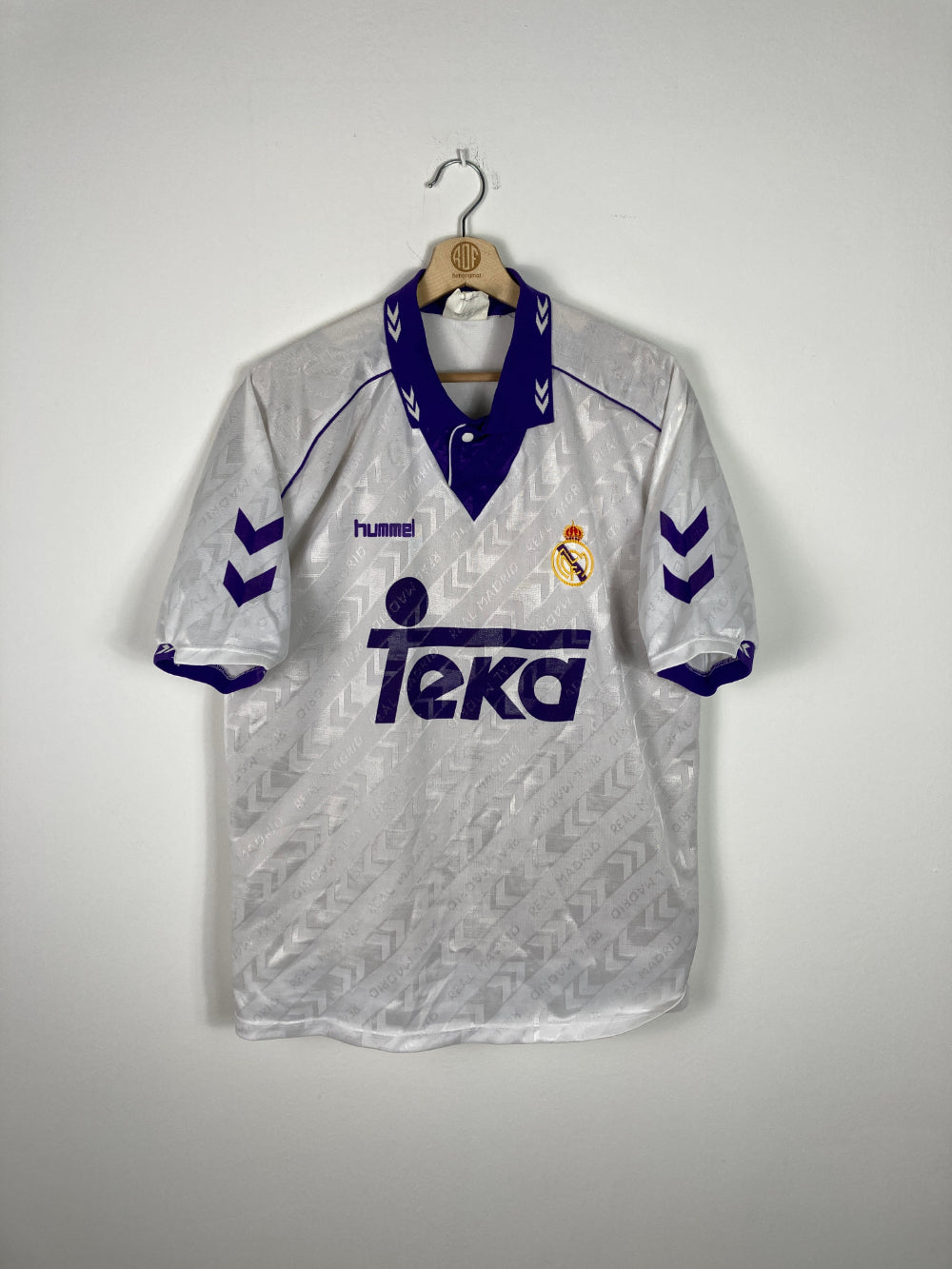 Original Real Madrid CF Home Jersey 1993-1994 #10 Laudrup - M