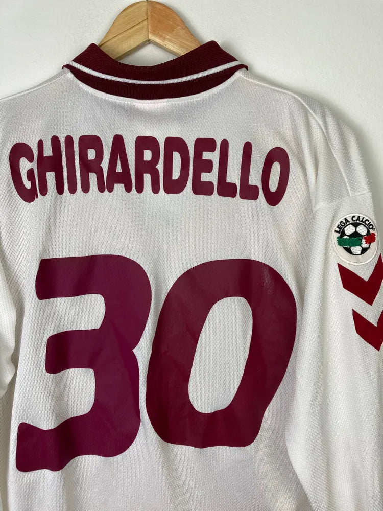 
                  
                    Original AS Cittadella *Matchworn* Home Jersey 2000-2001 #30 of Ghiradello Stefano - XL
                  
                