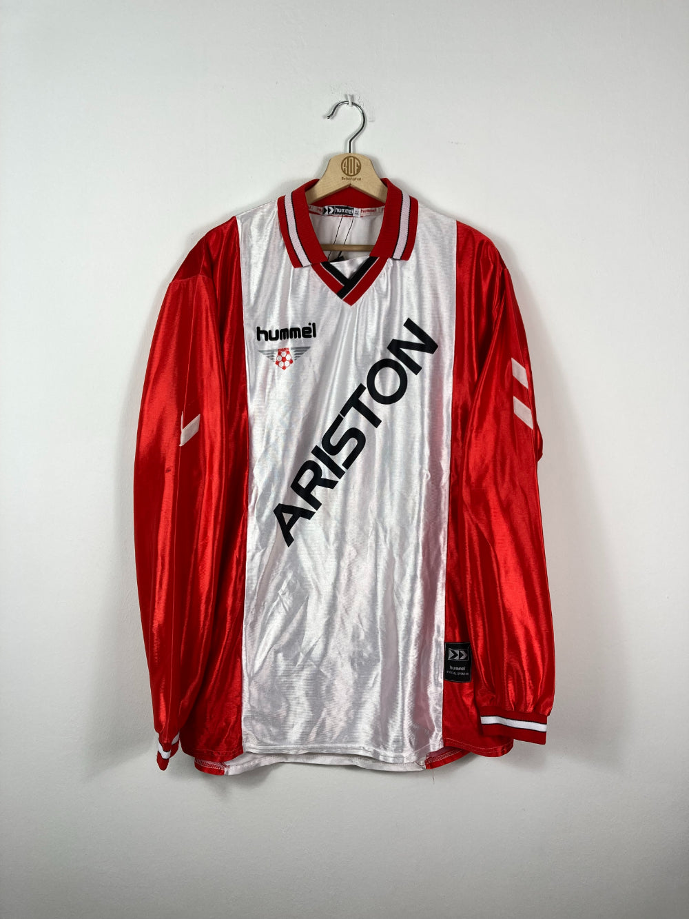 Original FC Emmen *Matchworn* Home Jersey 1999-2000 #6 Barmentloo - XL