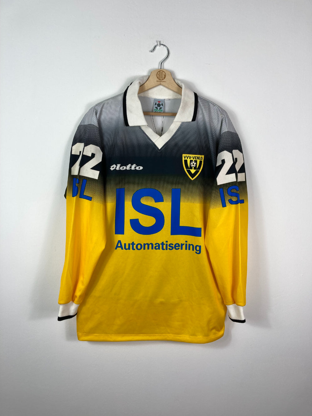 Original VVV Venlo *Match-issued* Home Jersey 1996-1998 #22 - XL