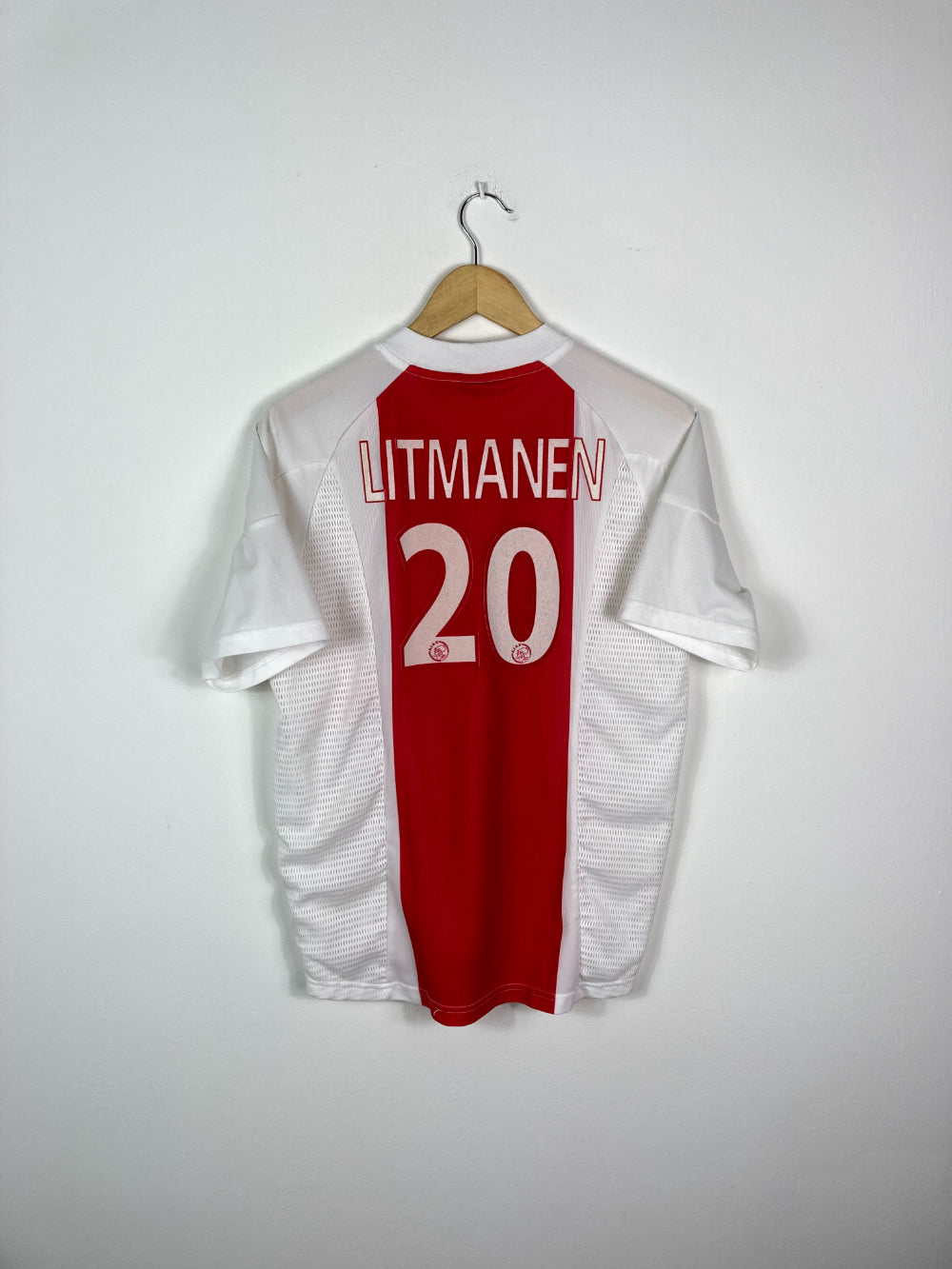 Original Ajax AFC Home Jersey 2003-2004 #20 Litmanen - S