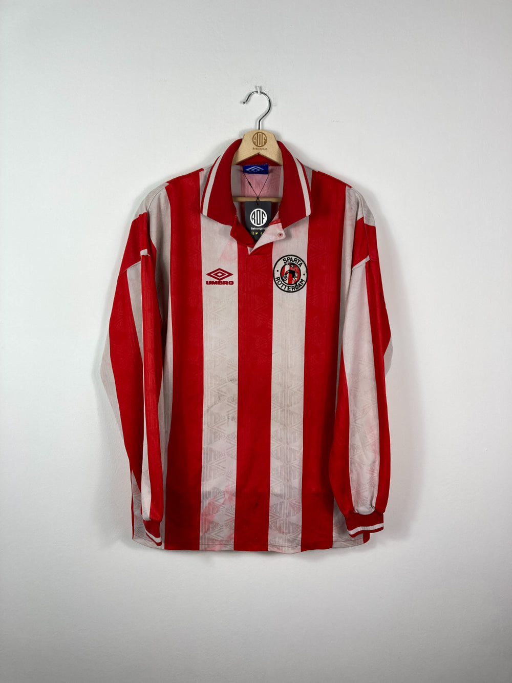 Original Sparta Rotterdam Home Jersey 1992-1993 #14 Krijgsman/Getrouwe - XL