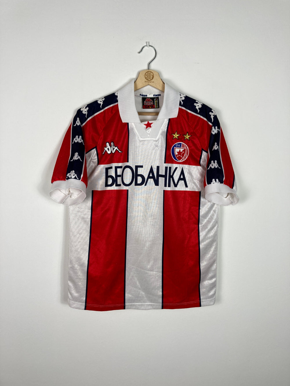 Original Red Star Belgrade Home Jersey 1995-1997 - M