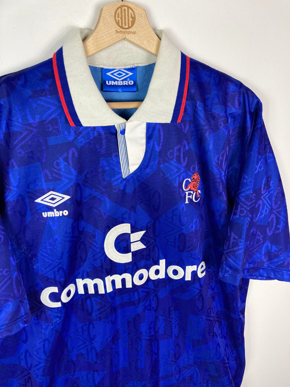 
                  
                    Original Chelsea FC Home Jersey 1991-1992 - XL
                  
                