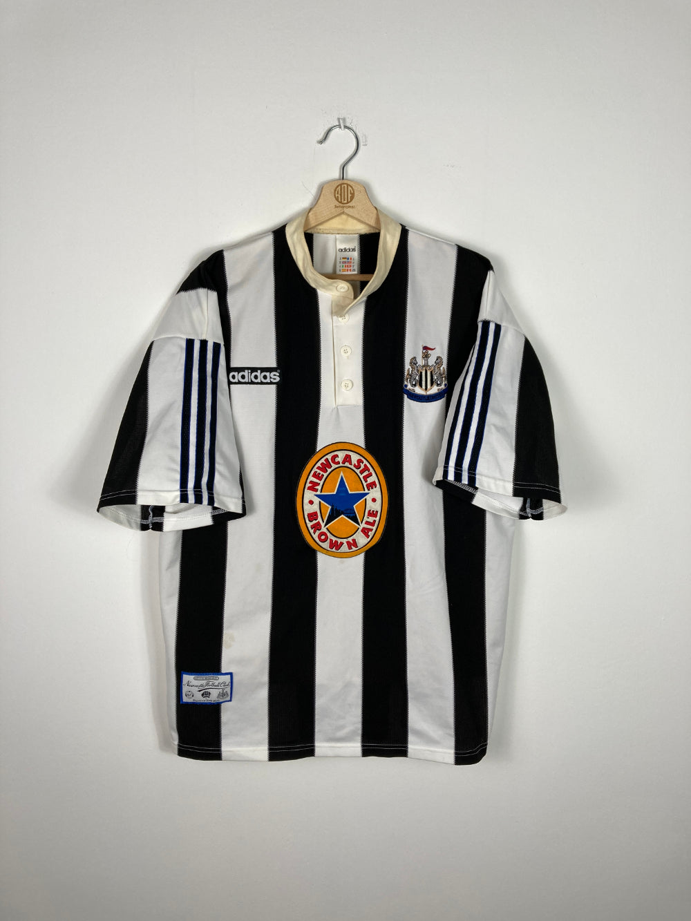 Original Newcastle United FC Home Jersey 1995-1997 - XL