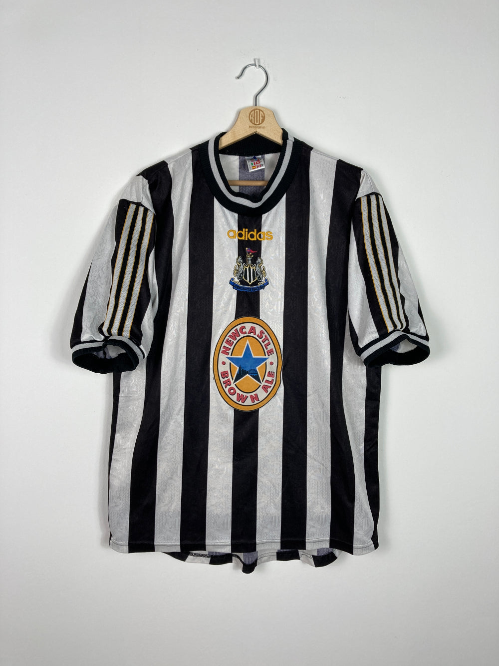 Original Newcastle United FC Home Jersey 1997-1999 - L