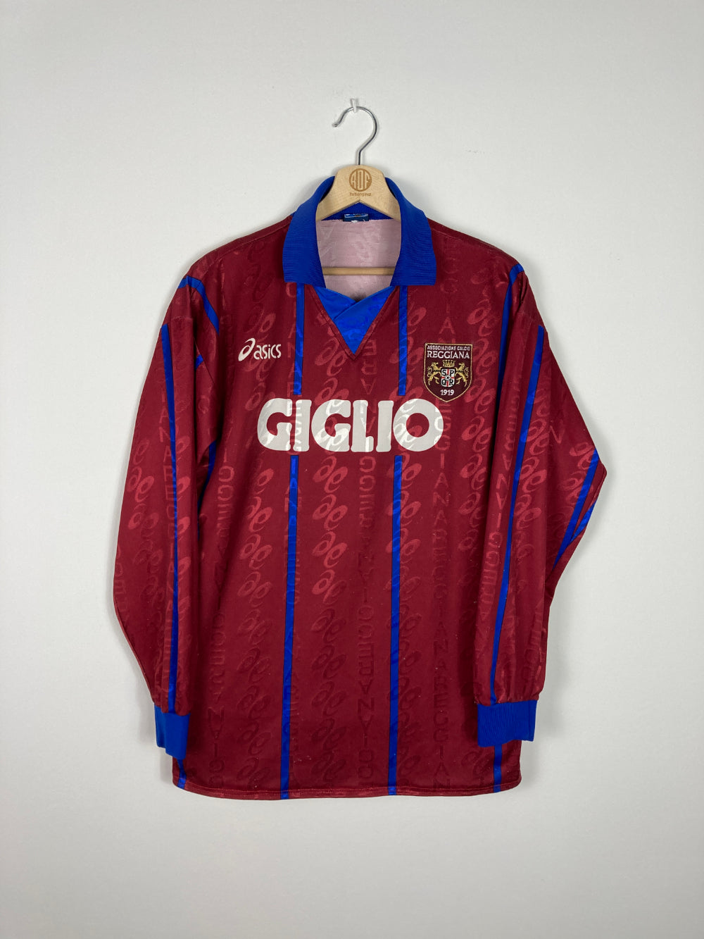 Original Reggiana 1919 AC Home Jersey 1996-1998 #4 - XL