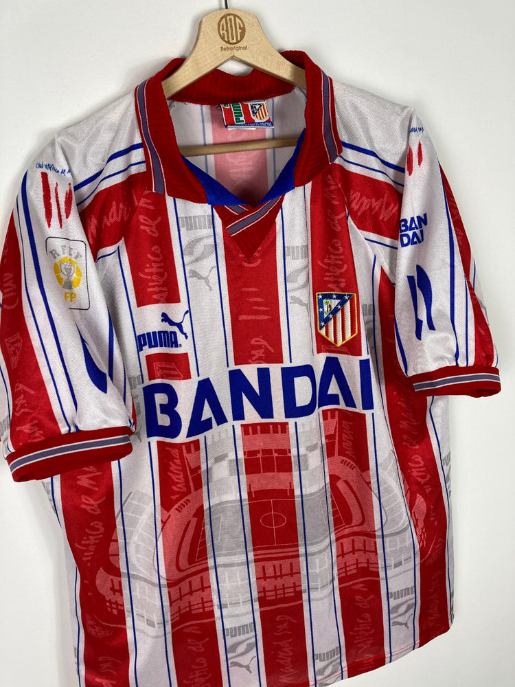 
                  
                    Original Atlético Madrid Home Jersey 1996-1997 - XL
                  
                