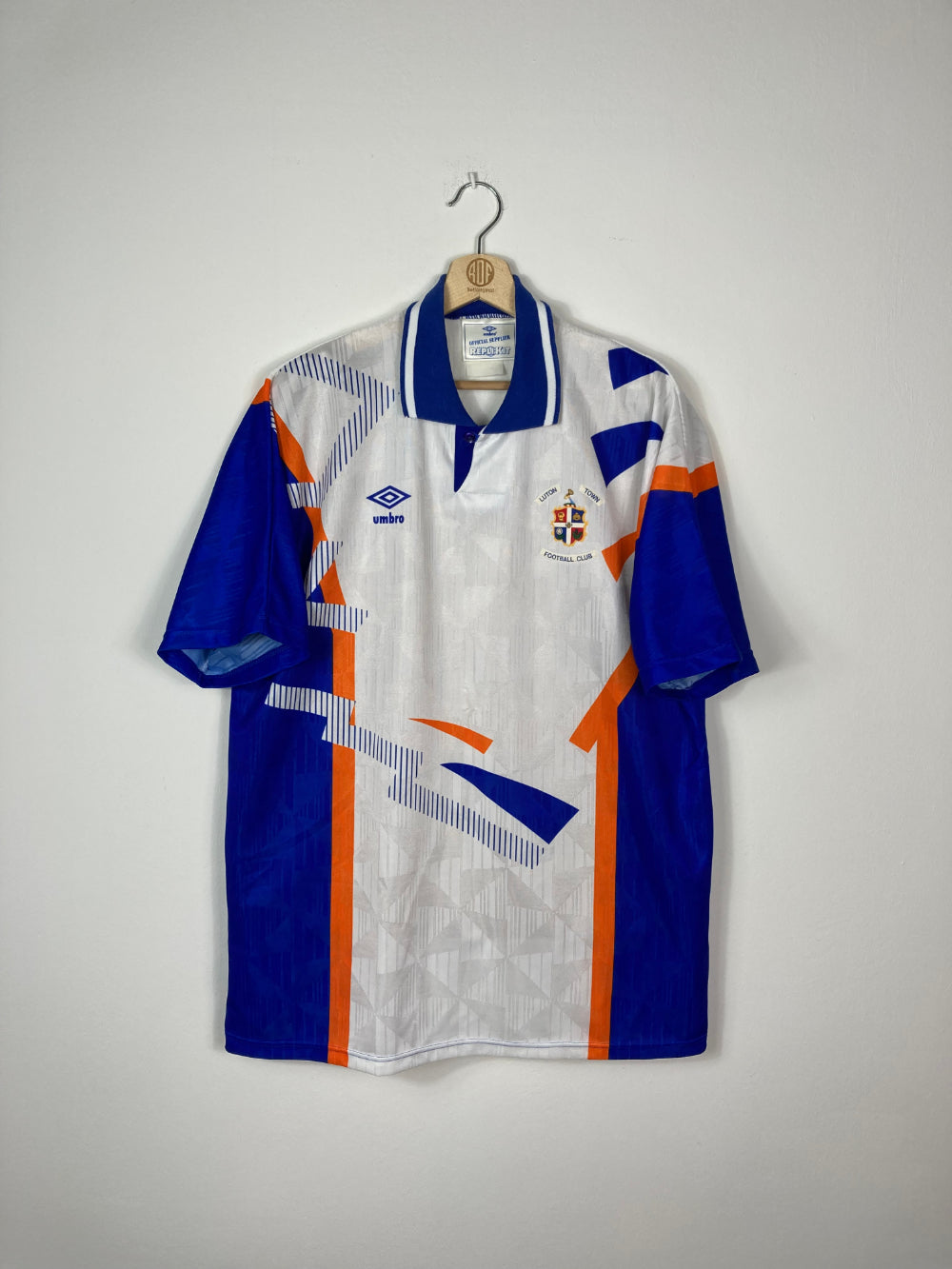 Original Luton Town FC Home Jersey 1991-1992 - XL