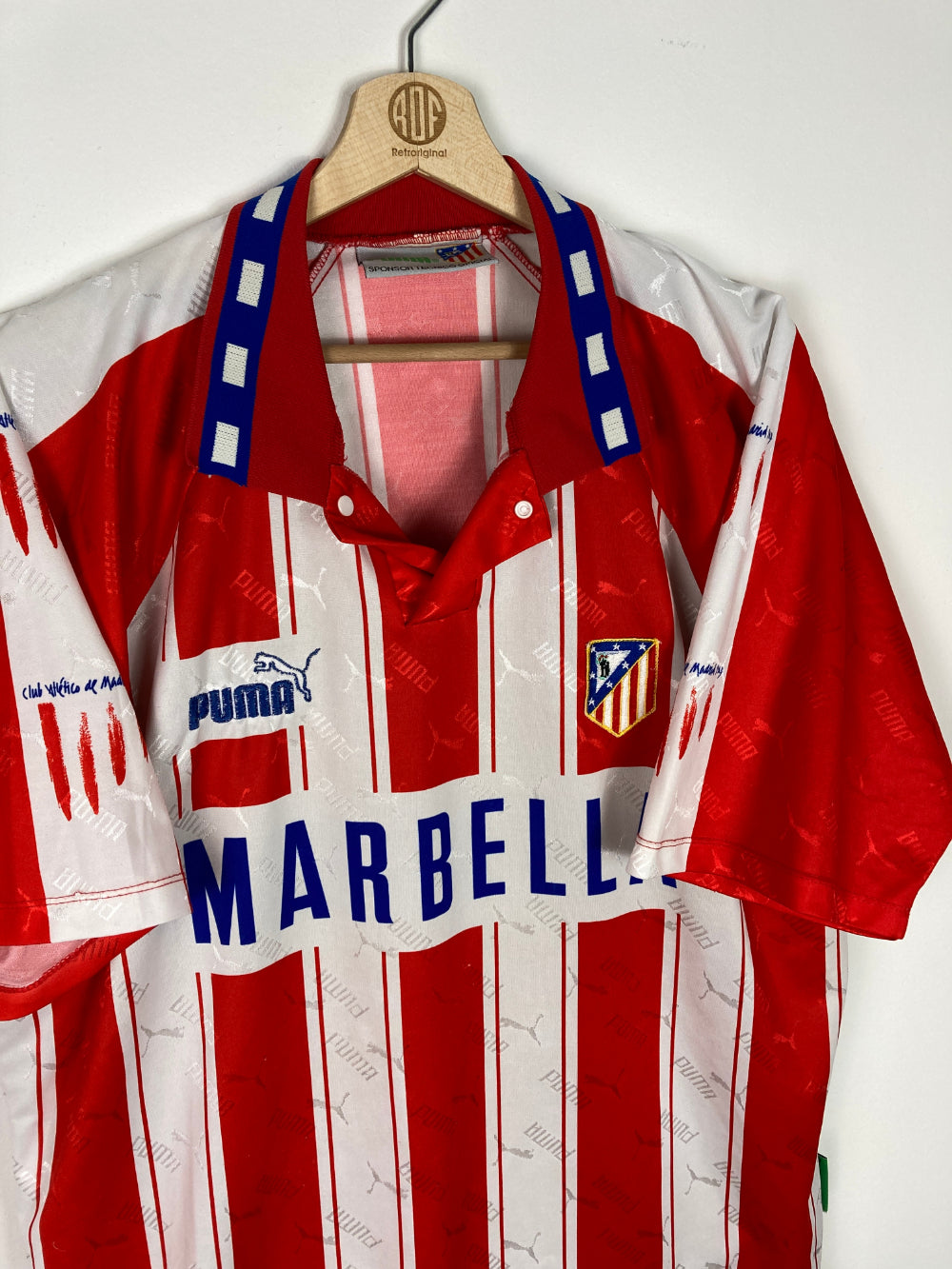 
                  
                    Original Atlético Madrid Home Jersey 1994-1995 - XL
                  
                