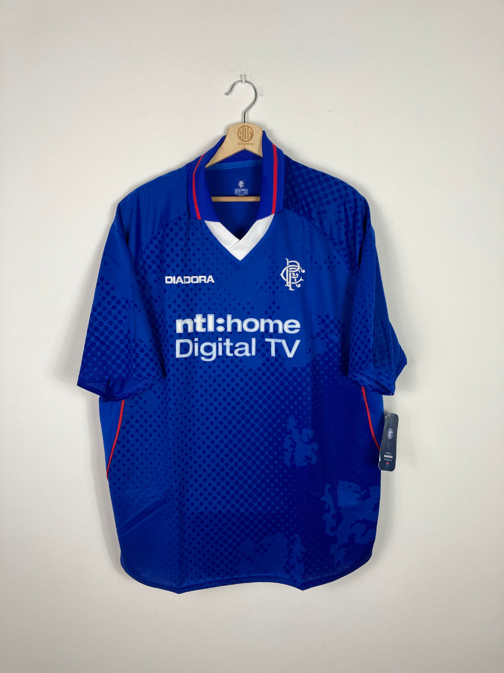 Original Rangers FC *BNWT* Home Jersey 2002-2003 - XXL