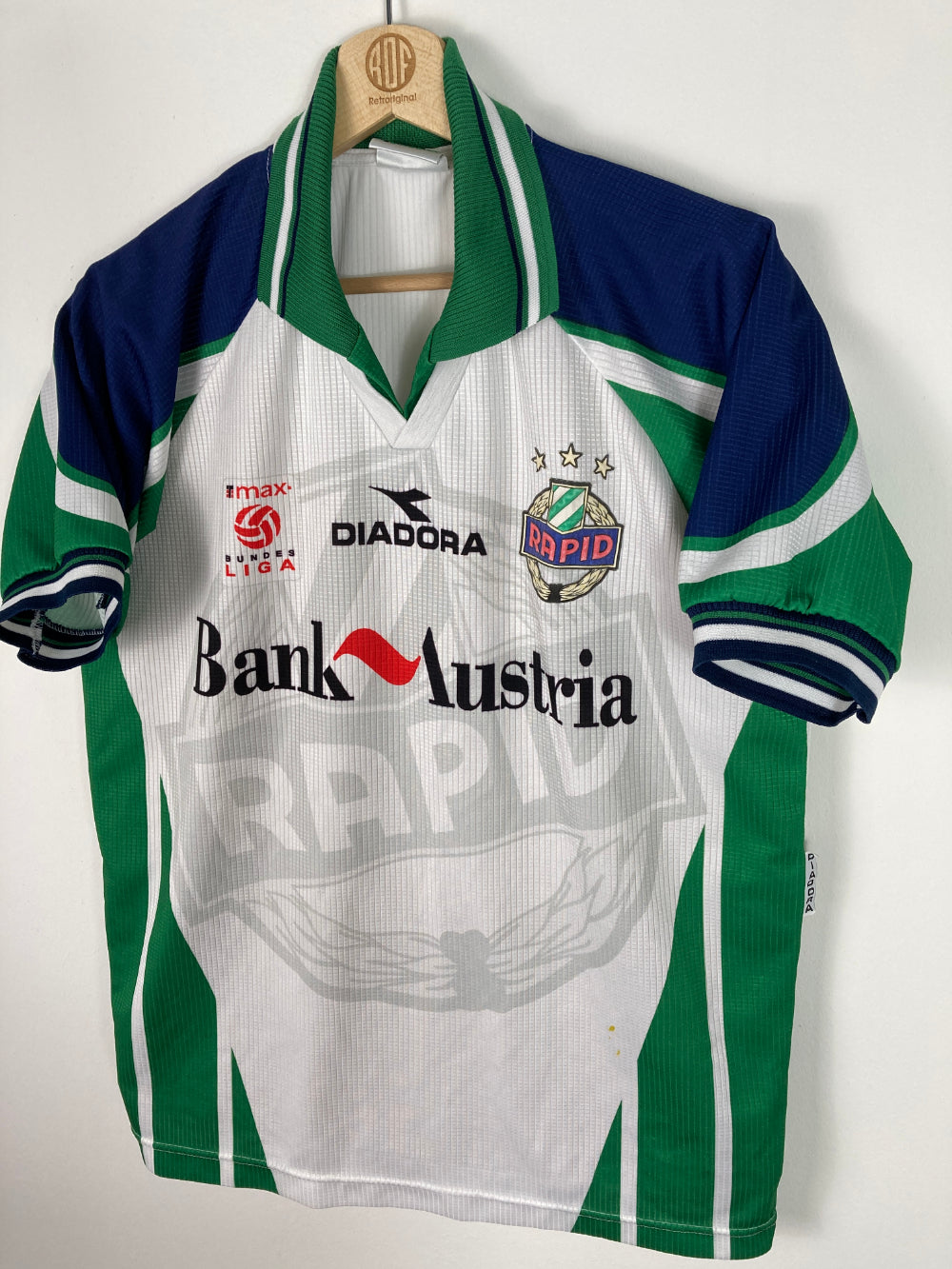 
                  
                    Original Rapid Wien SK Home Jersey 1998-2000 - XL
                  
                