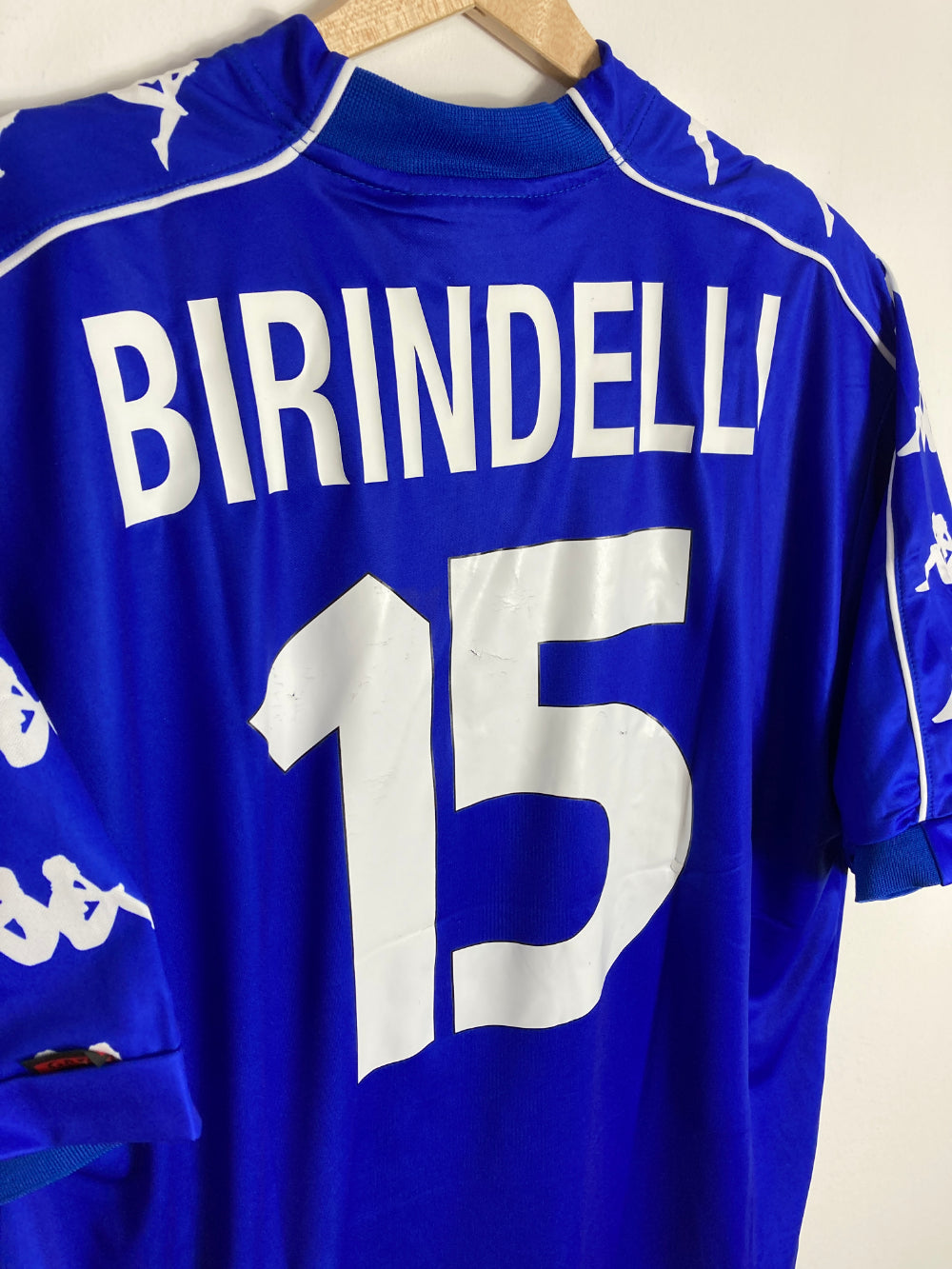 Original Juventus FC *Player-issue BNWT* Cup Away 1999-2000 #15 Brindelli - XL
