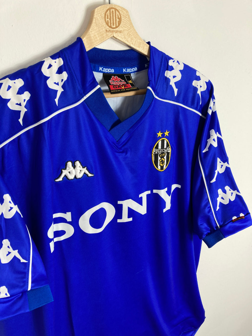 Original Juventus FC *Player-issue BNWT* Cup Away 1999-2000 #15 Brindelli - XL