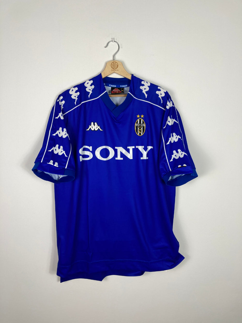 Original Juventus FC *Player-issue BNWT* Cup Away 1999-2000 #15 Brindelli - XL