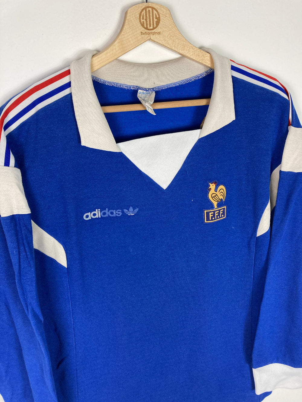 
                  
                    Original France *Matchworn U21* Home Jersey 1987-1988 #14 - L
                  
                