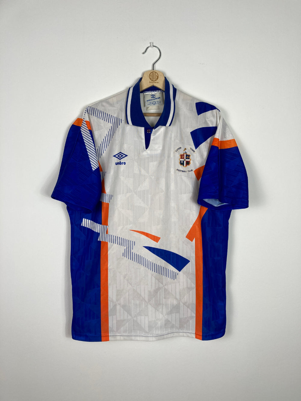 Original Luton Town FC Home Jersey 1991-1992 - XL