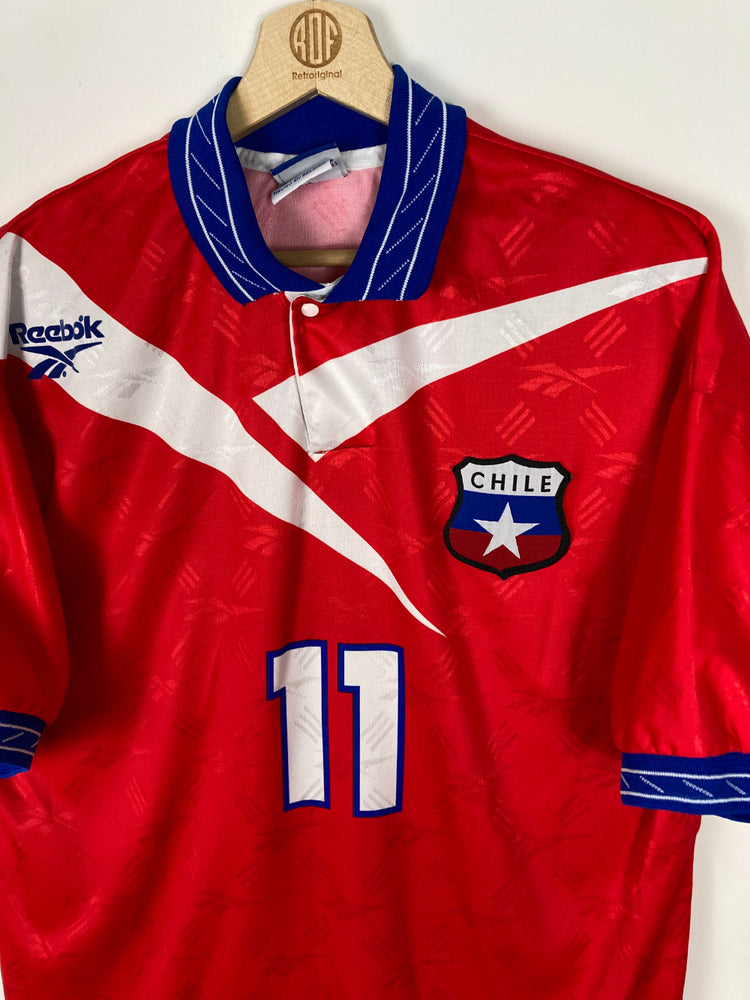 
                  
                    Original Chile Home Jersey 1997-1999 #11 Salas - L
                  
                