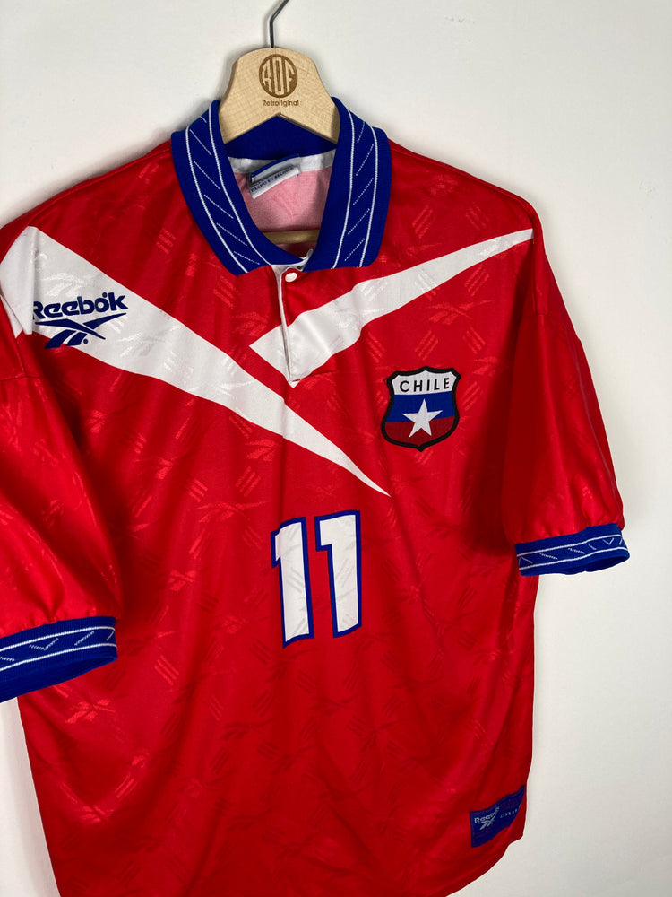 
                  
                    Original Chile Home Jersey 1997-1999 #11 Salas - L
                  
                