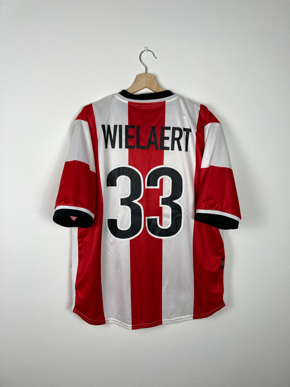 Original PSV Eindhoven *Match-issued* Home Jersey 1998-2000 #33 Wielaert - XL