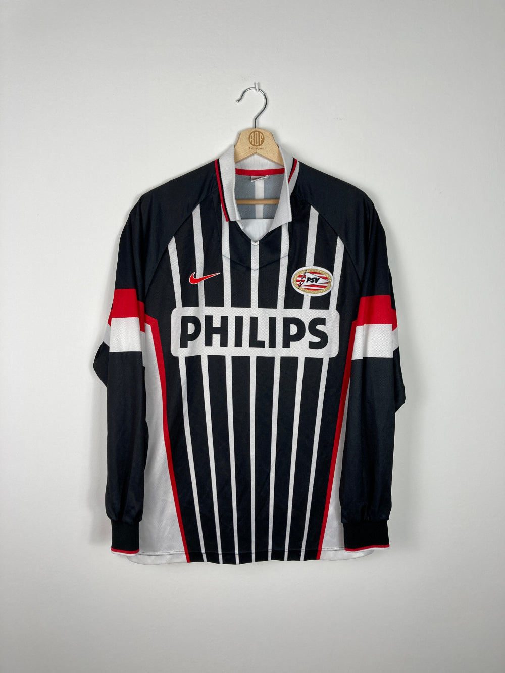 Original PSV Eindhoven *Match-issued* Away Jersey 1997-1998 #14 - XL