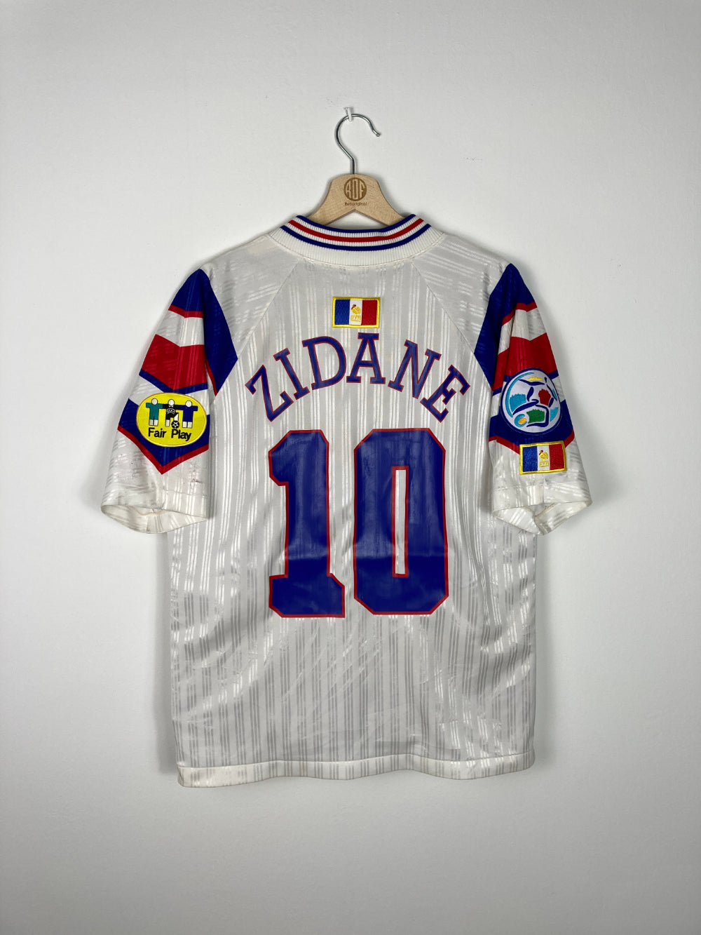 Original France Away Jersey 1996-1997 #10 Zidane - M