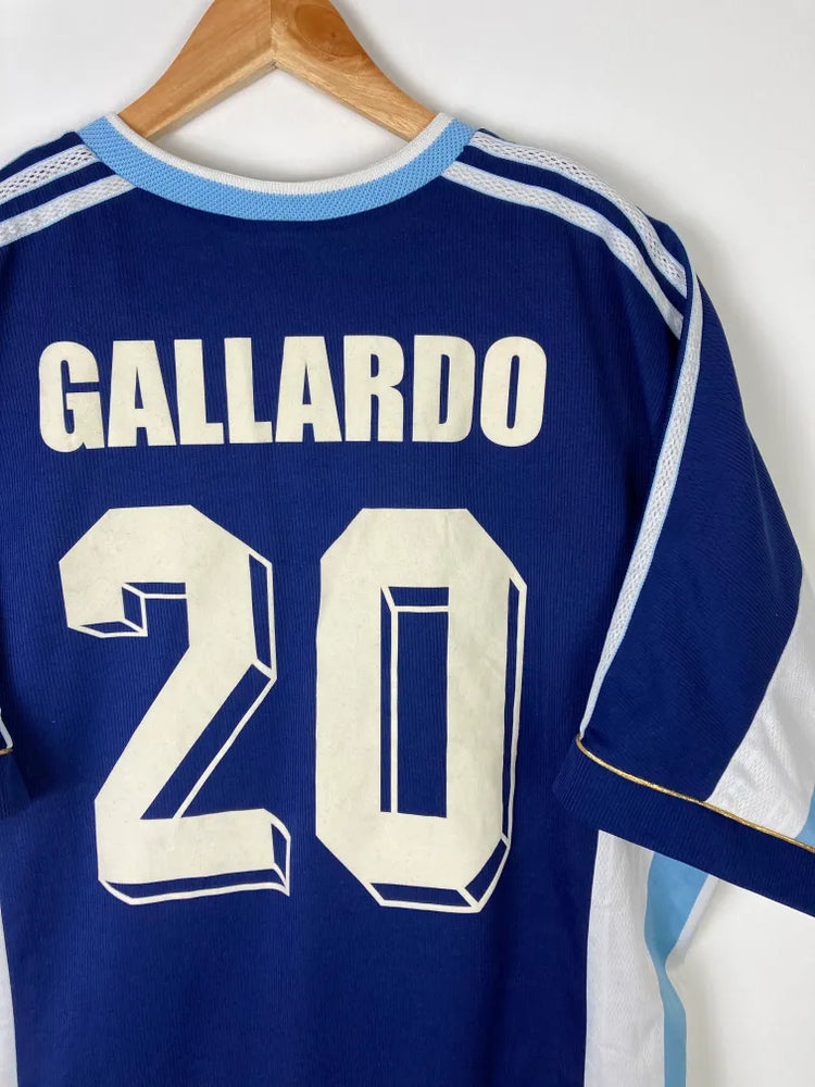 
                  
                    Original Argentina Away Jersey 1998-1999 #20 of Marcelo Gallardo  - XL
                  
                