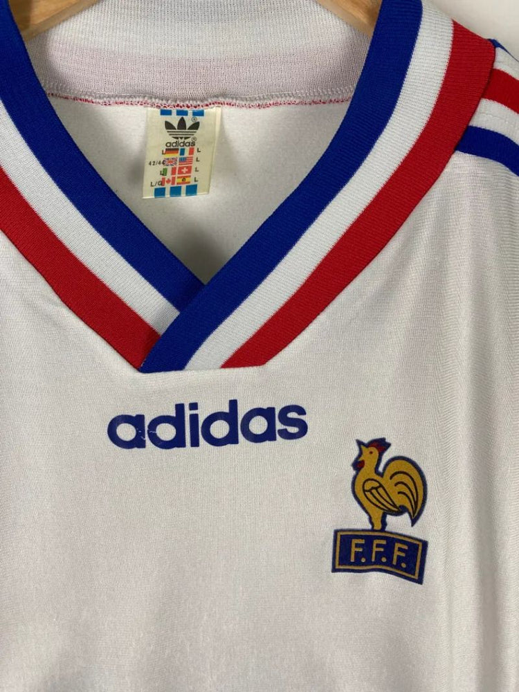 
                  
                    Original France *Matchworn* U21 Away Jersey 1996 #19 - XL
                  
                