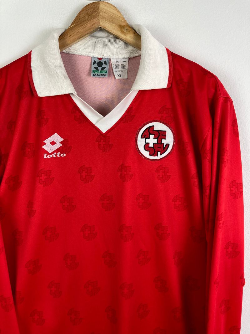 
                  
                    Original Switzerland *Player-Issue* Home Jersey 1992-1994 - XL
                  
                