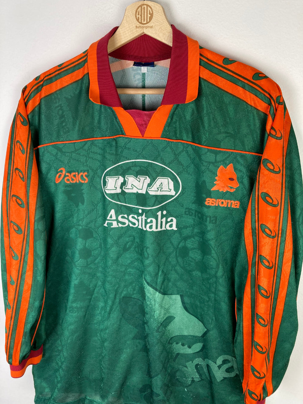 
                  
                    Original AS Roma Third Jersey 1995-1996 #20 of Totti - M
                  
                