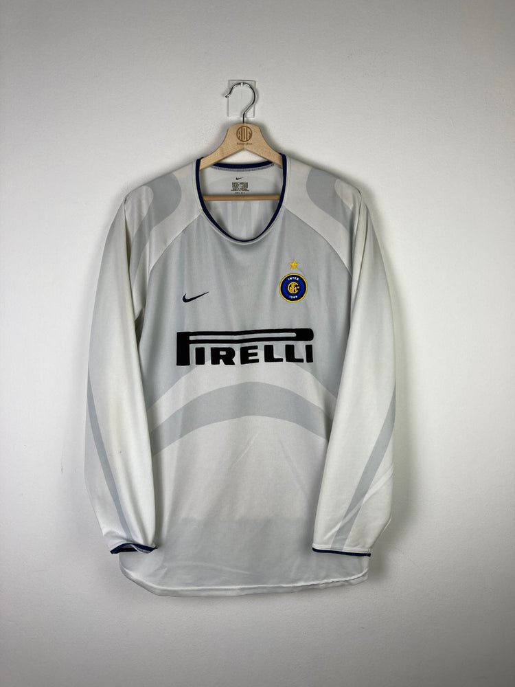 
                  
                    Original Inter Milan *Player-Issue* Away Jersey 2001-2002 Zanetti #4 - XL
                  
                